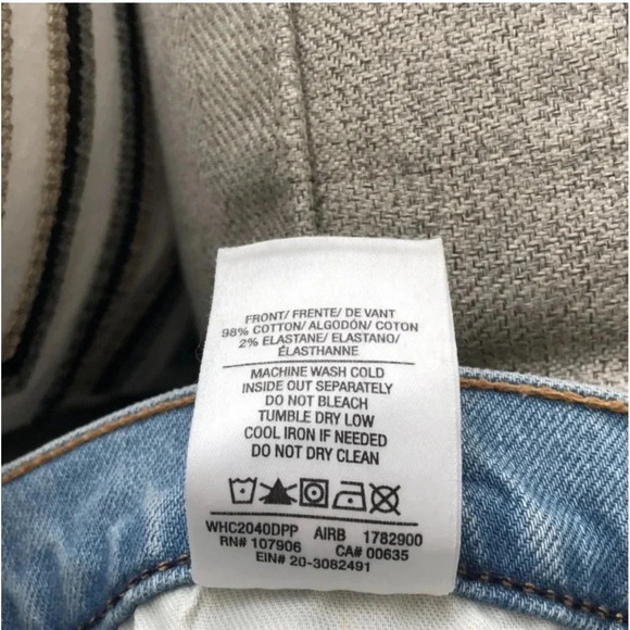 New Hudson Bettie High Rise Taper Jean light Indigo airborne size 28 denim - Picture 11 of 11